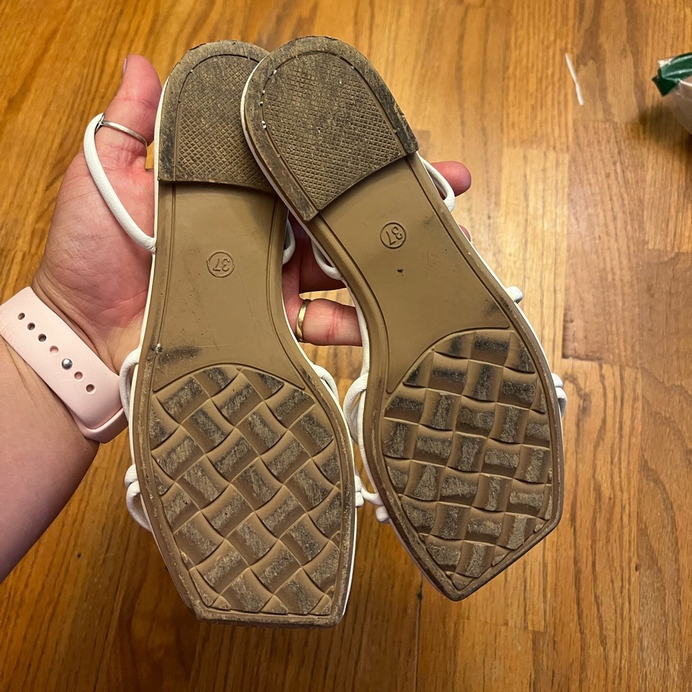 Leather Strappy Sandal - Picture 3 of 7